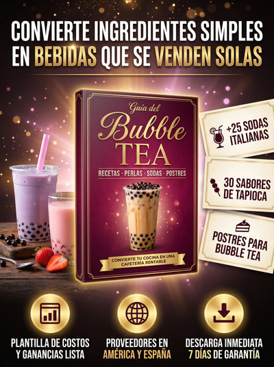 Recetario de Bubble Tea