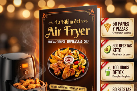 La Biblia del Air Fryer · Método 15 Minutos